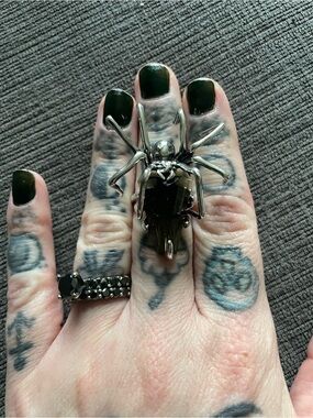 Coffin Spider Ring by Moon serpent